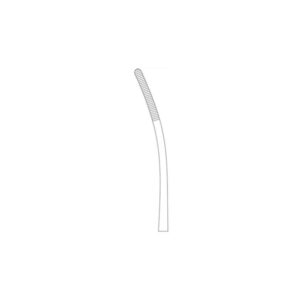 Bozeman Uterine Dressing Forceps Curved