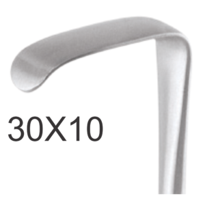Retractor Langenbeck 30x10 21.5cm