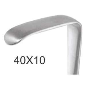 Retractor Langenbeck 40x10 21.5cm