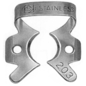 Rubber Dam Clamps Fig.203