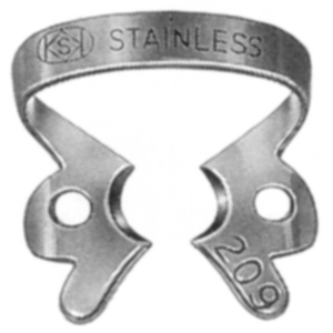 Rubber Dam Clamps Fig. 209