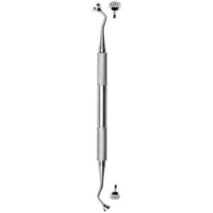 Graft Packer Serrated Tips DE 6/8mm