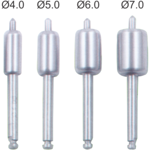 Tissue Punch with pin Set of Four Pieces